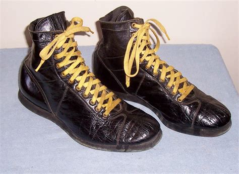 old school boxing shoes